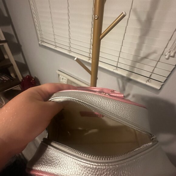 Fiorucci Logo Bowling Bag Blue - Picture 10 of 10